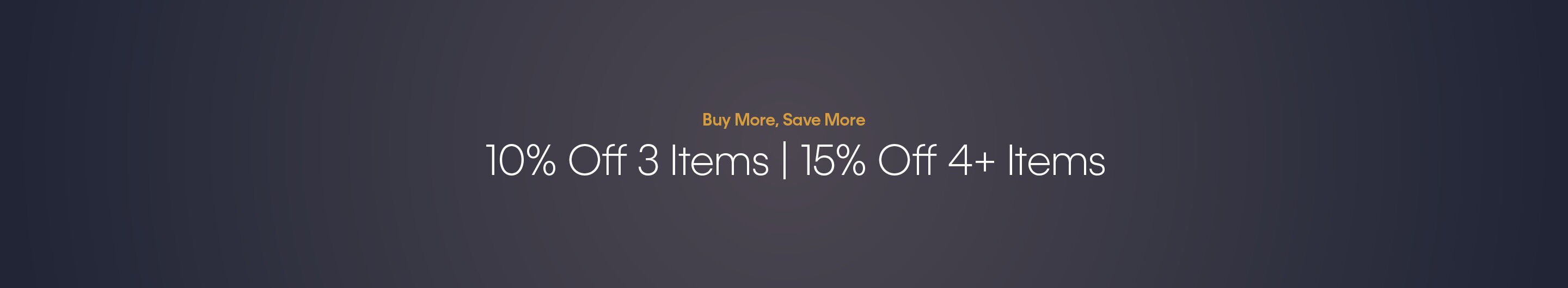 Calvin Klein 10% Off 3 Items | 15% Off 4+ Items